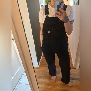 Carhartt Black Bib Overalls